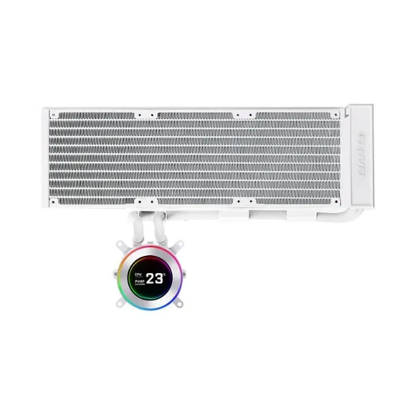 Enfriador Líquido Lian Li Hydroshift II LCD-C 360NF 360mm All in One – Blanco