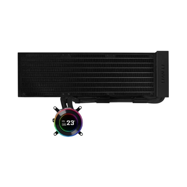 Enfriador Líquido Lian Li Hydroshift II LCD-C 360NF 360mm All in One – Negro