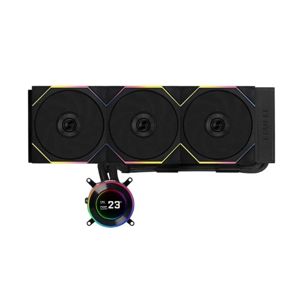 Enfriador Líquido Lian Li Hydroshift II LCD-C 360TL 360mm All in One – Negro