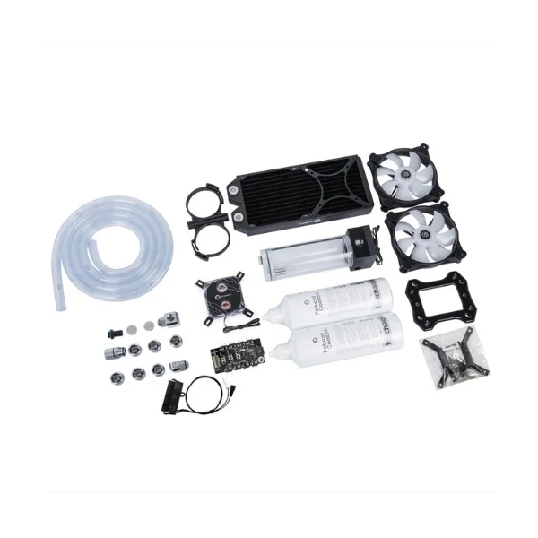 Enfriador Líquido Bitspower Sorbet Soft Tube Kit 240mm Socket Intel Soft Tube – Negro