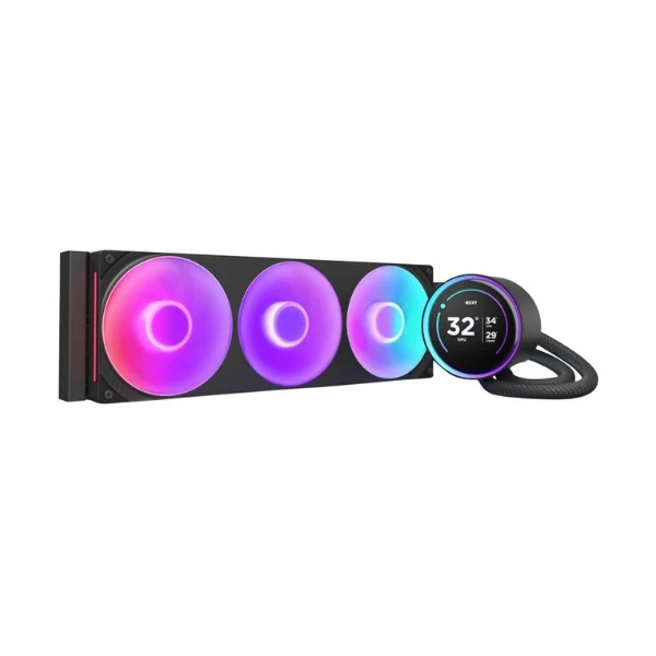 Enfriador Líquido NZXT Kraken Elite RGB 360mm All in One – Negro