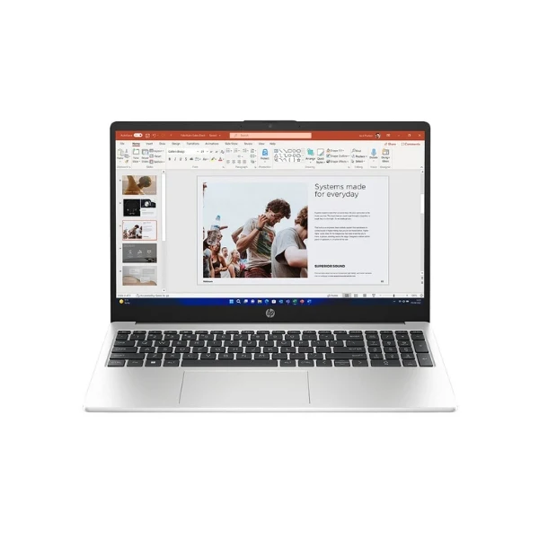 Laptop HP 255 G10 AMD Ryzen 5 7530U (2.0GHz) 16GB RAM 512GB SSD 15.6" AMD Radeon Silver