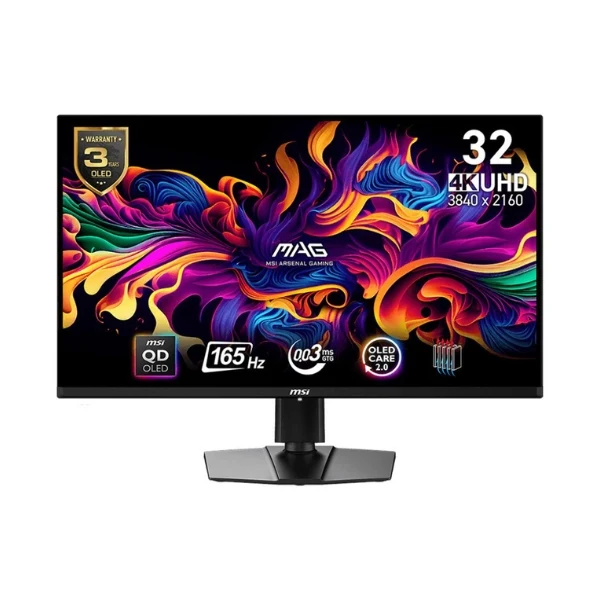 Monitor MSI MAG 321UP - 31,5" 4K UHD - (3840 x 2160) QD-OLED - 165 Hz