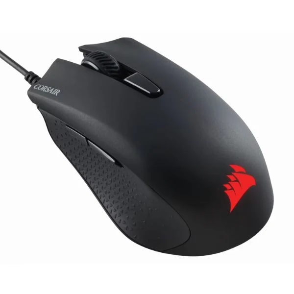 Mouse Gaming Corsair Harpoon RGB PRO - 12000 DPI - 6 Botones - RGB - USB - Ultraligero - Negro - CH-9301111-NA-DS