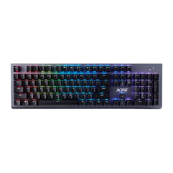 Teclado Gaming XPG MAGE104RD Mecánico - 104 Teclas - USB-C - LED RGB - Switches Rojos - Negro