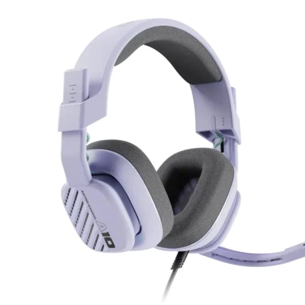 Audífonos Gaming Logitech ASTRO A10 - 32mm Neodynamic - 3.5mm - Multiplataforma - Diadema Aluminio - Color Lila - 939-002076