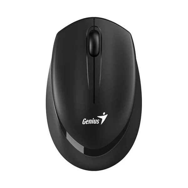 Mouse Genius NX-7009 Inalámbrico - 1200 DPI - 3 Botones - Ambidiestro - Negro - 31030030400