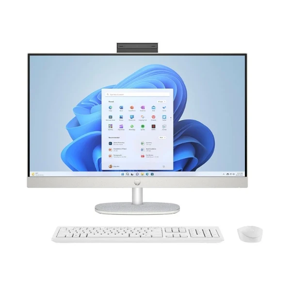 All in One HP 24-cr1080 23.8" Touch Screen Intel Core Ultra 7 Series 1 16 GB RAM 1 TB SSD Intel Graphics