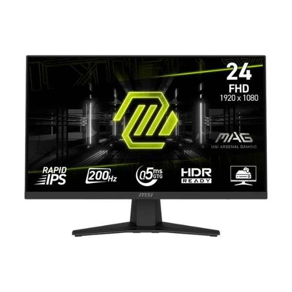 Monitor MSI MAG 244F - 24" - (1920x1080) FHD - Rapid IPS - 200Hz