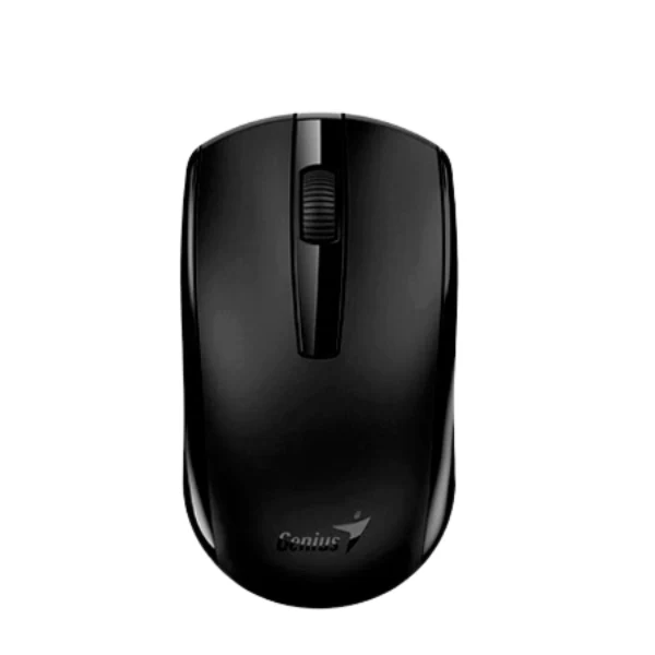 Mouse Genius ECO-8100 Inalámbrico Recargable 1200 DPI - Óptico - 3 Botones - Ecológico - Negro - 31030010410