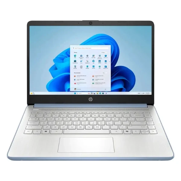 Laptop HP 14" Intel Processor N150 14" HD Antirreflejo - 4GB DDR4 - 128GB UFS - Intel Graphics - 14-dq6012dx - Sky Blue
