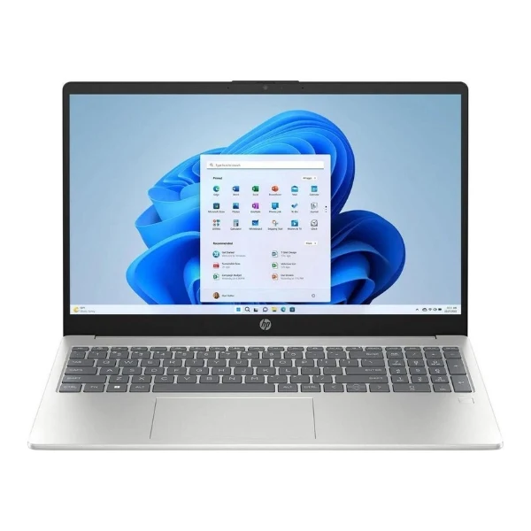 Laptop HP 15 Intel Core i3-N305 Pantalla 15.6" FHD IPS - Silver - 8GB DDR4 - 256GB SSD NVMe - Lector de Huellas - 9C9A2UA#ABA