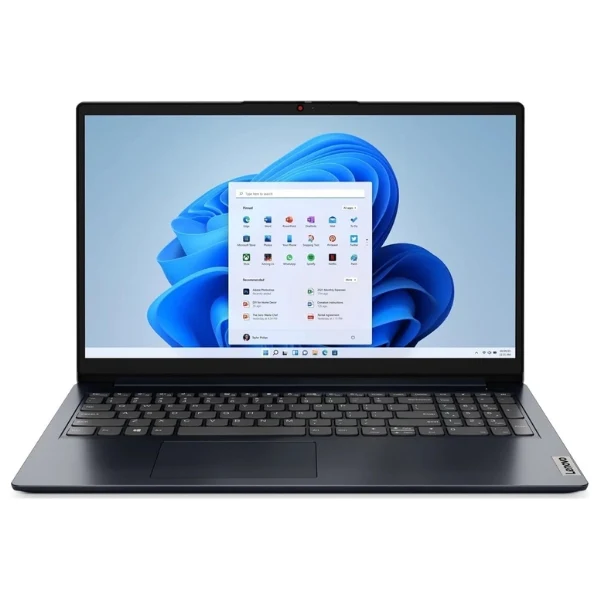 Laptop Lenovo IdeaPad 1 15.6" AMD Ryzen 3-7320U Pantalla 15.6" FHD TN - 8GB LPDDR5 - 256GB SSD - AMD Radeon 610M Graphics - 82VG00BJUS - Abyss Blue
