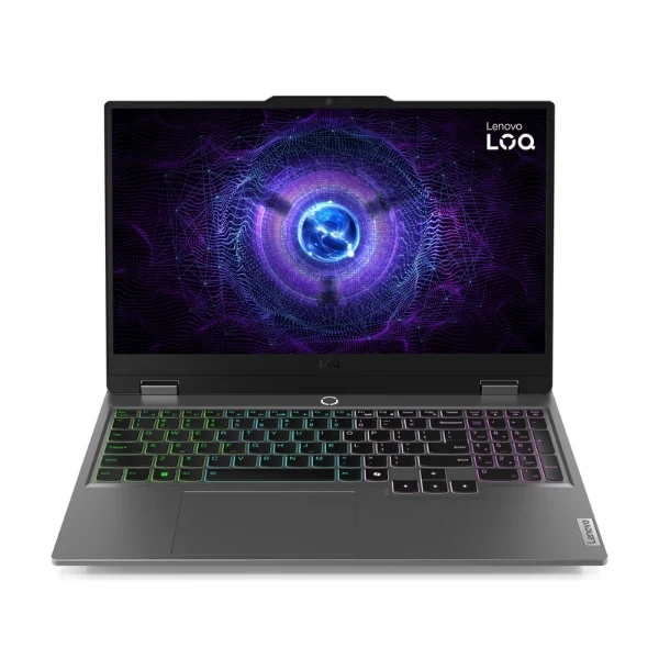 Laptop Gaming Lenovo LOQ 15.6" FHD 144Hz Intel Core i5-12450HX Pantalla 15.6" FHD 144Hz RTX 2050 4GB - 12GB RAM - 512GB SSD - Teclado Retroiluminado - 83GS001BUS