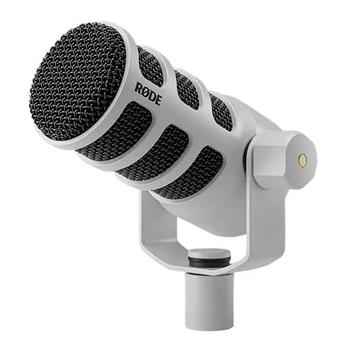 Micrófono Dinámico Rode PodMic XLR Blanco