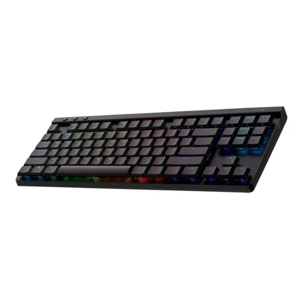 Teclado Mecanico Gaming Inalambrico Logitech G G515 Lightspeed TKL, Negro