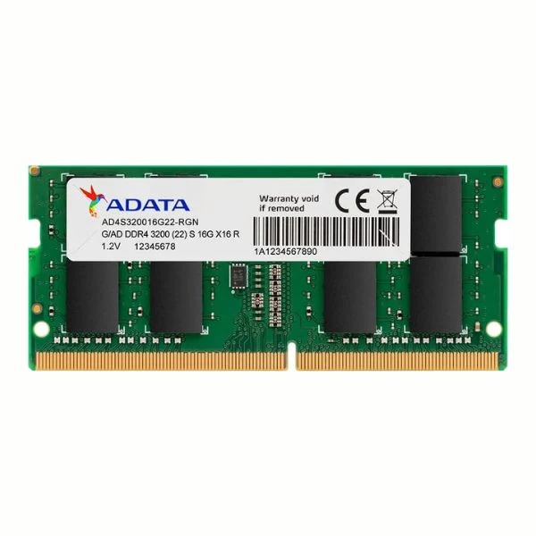 Memoria RAM ADATA 16GB DDR4 3200MHz Premier – Para Laptop