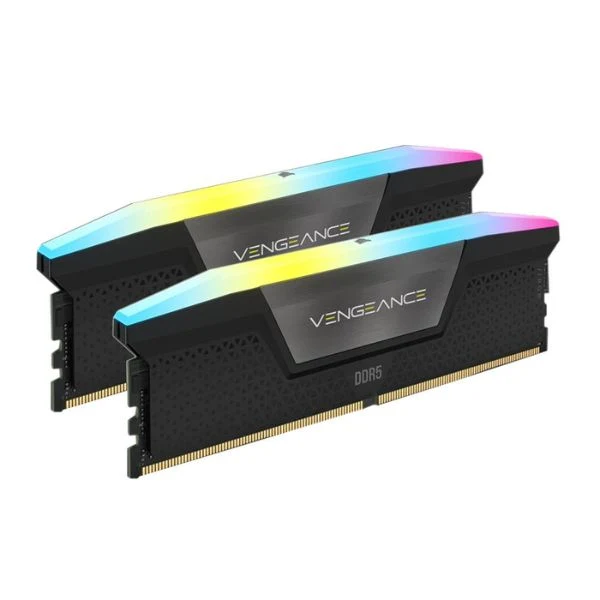 Memoria RAM Corsair 64GB (2x32GB) DDR5 6000MHz VENGEANCE RGB – Para PC