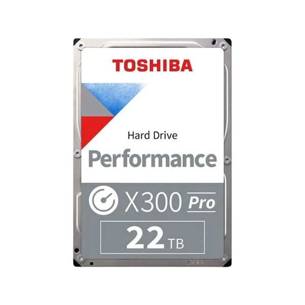 Disco Duro HDD Toshiba X300 PRO 22TB 7200 RPM Cache 512MB SATA III 6Gb/s 3.5"