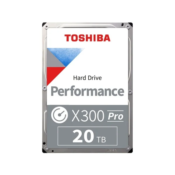 Disco Duro HDD Toshiba X300 PRO 20TB 7200 RPM Cache 512MB SATA III 6Gb/s 3.5"