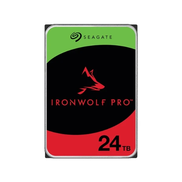 Disco Duro HDD Seagate Ironwolf Pro 24TB 7200 RPM Cache 512MB SATA III 6Gb/s 3.5"