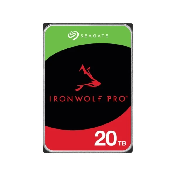 Disco Duro HDD Seagate Ironwolf Pro 20TB 7200 RPM Cache 256MB SATA III 6Gb/s 3.5"