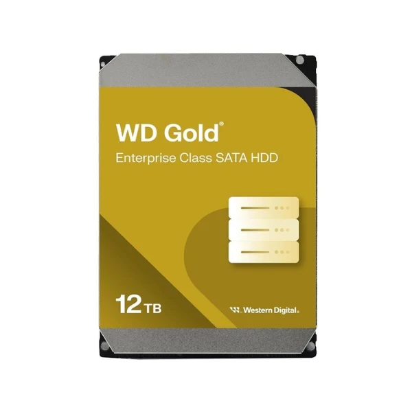 Disco Duro HDD WD Gold 12TB 7200 RPM Cache 512MB SATA III 6Gb/s 3.5"
