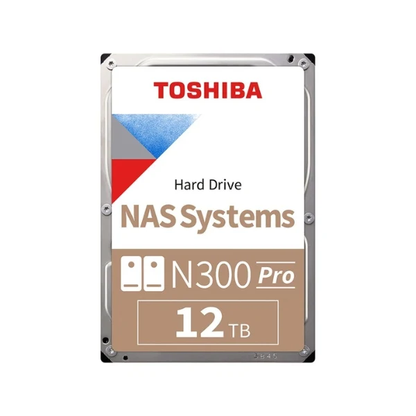 Disco Duro HDD Toshiba N300 Pro 12TB 7200 RPM Cache 512MB SATA III 6Gb/s 3.5"