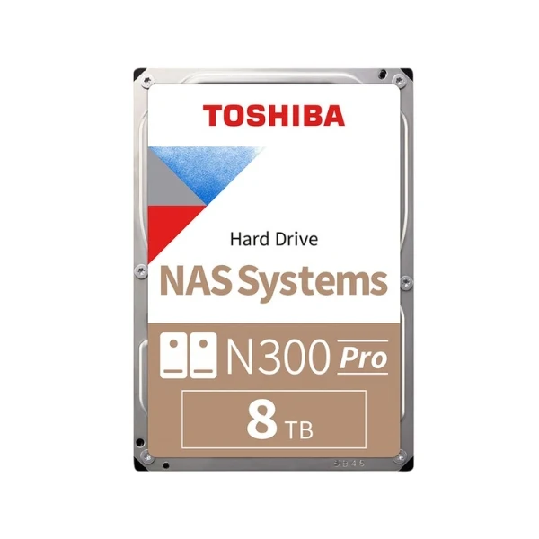 Disco Duro HDD Toshiba N300 PRO 8TB 7200 RPM Cache 512MB SATA III 6Gb/s 3.5"