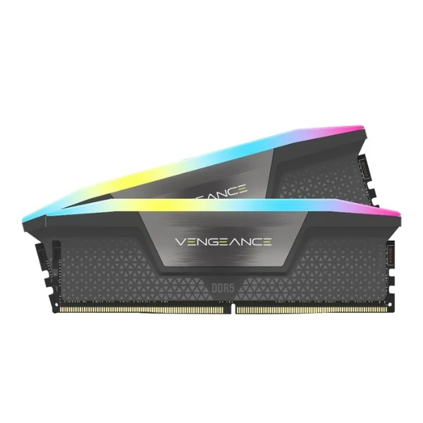 Memoria RAM Corsair Vengeance RGB 64GB (2x32GB) DDR5 5200MHz PC5-41600 CL40 Dual Channel – Para PC