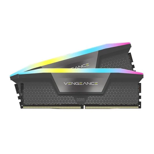 Memoria RAM Corsair VENGEANCE RGB 32GB (2x16GB) DDR5 6400MHz PC5-51200 CL36 Dual Channel – Para PC