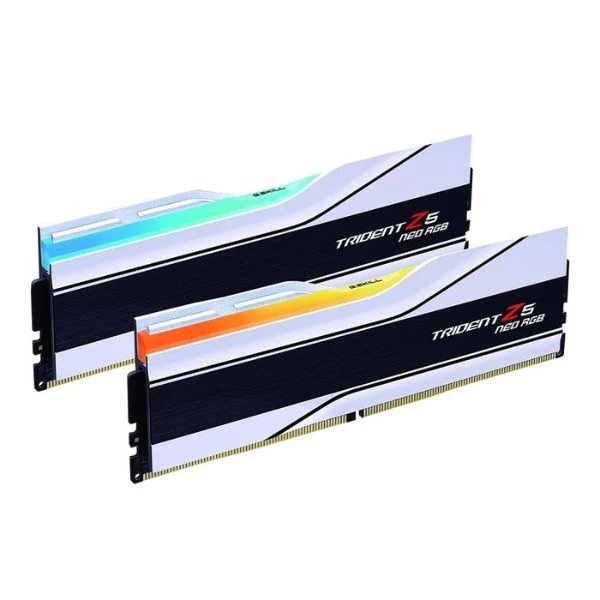Memoria RAM G.SKILL Trident Z5 Neo RGB 32GB (2x16GB) DDR5 6400MHz PC5-51200 CL32 Dual Channel – Para PC (White)