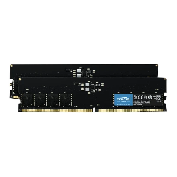 Memoria RAM Crucial 32GB (2x16GB) DDR5 5600MHz PC5-44800 CL46 Dual Channel – Para PC