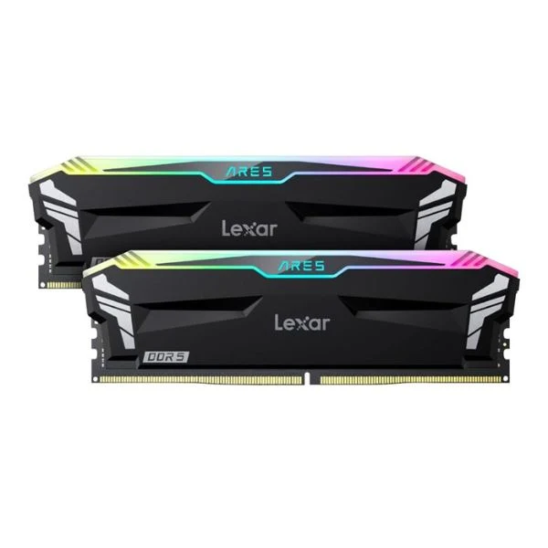 Memoria RAM Lexar ARES RGB 32GB (2x16GB) DDR5 6400MHz PC5-51200 CL32 Dual Channel – Para PC