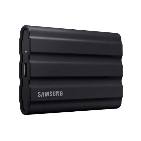 Disco Duro SSD Externo Samsung T7 Shield 2TB USB 3.2 Gen 2 Negro