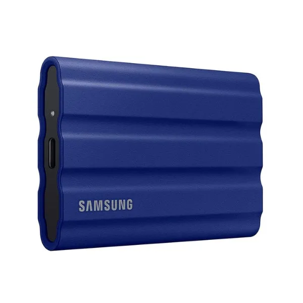 Disco Duro SSD Externo Samsung T7 Shield 2TB USB 3.2 Gen 2 Azul