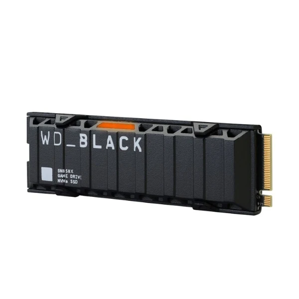 Disco Duro SSD WD Black SN850X 1TB 112L TLC NAND PCIe Gen 4 x4 NVMe M.2 con Heatsink