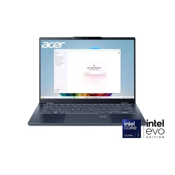 Laptop Acer Swift 14 AI Copilot+ PC Intel Core Ultra 7 32GB RAM 1TB SSD 14" WUXGA Touch Steam Intel Arc Steam Blue