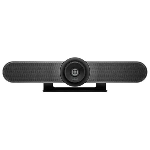 Webcam Logitech MeetUp para Videoconferencias, 4K Ultra HD, Ángulo de 175°, Zoom 5x, Micrófono Integrado, USB 3.1, Negra