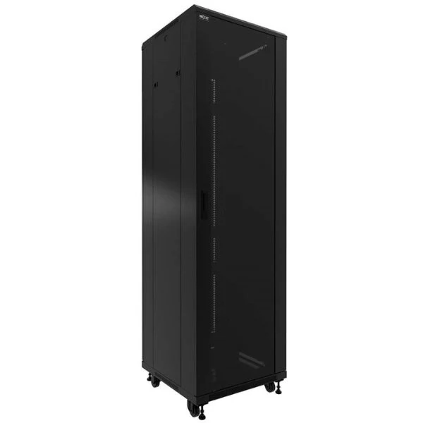 Gabinete Nexxt 42U de Piso Semi-ensamblado 600x600mm con 2 Ventiladores [NPC-T42U66B] AW222NXT14