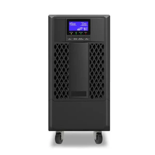 UPS Spidertec Online PX6K-16 6000VA/5400W Monofásico 220V LCD Negro