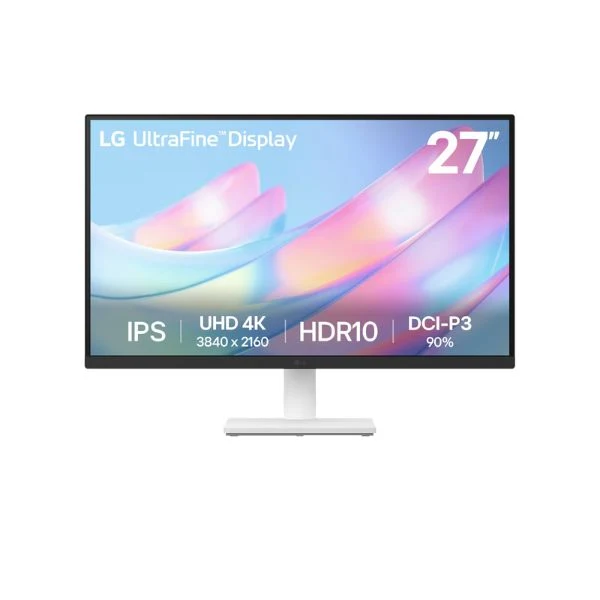 Monitor LG Ultrafino 27US500-W de 27" 4K UHD (3840x2160) HDR10 IPS Diseño Sin Bordes HDMI DisplayPort