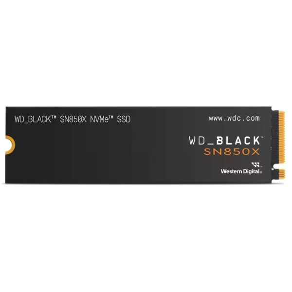 Disco Duro SSD Western Digital SN850X 2TB NVMe M.2 2280 PCIe Gen4 x4 – Lectura 7,300 MB/s – Gaming