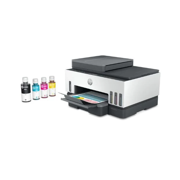 Impresora HP Multifuncional Smart Tank 750 – WiFi, USB, Bluetooth, LAN – 6UU47A