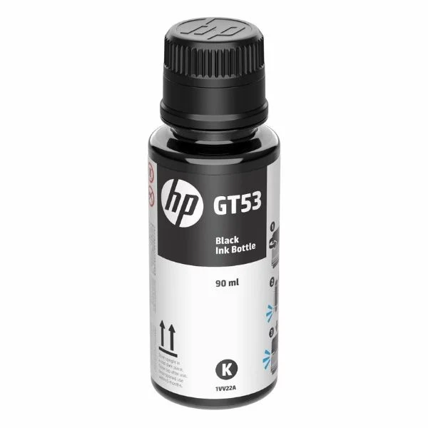 Botella de Tinta Original HP GT53 Negra 1VV22AL
