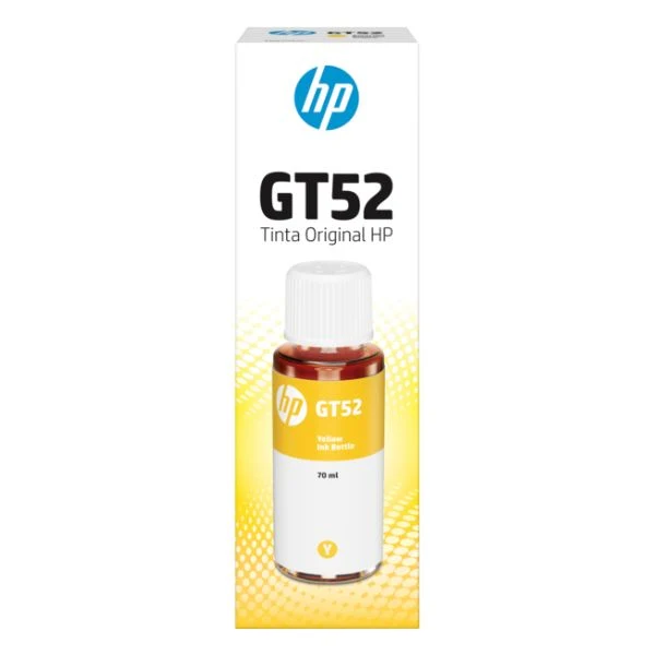 Botella de Tinta Original HP GT52 Amarilla M0H56AL