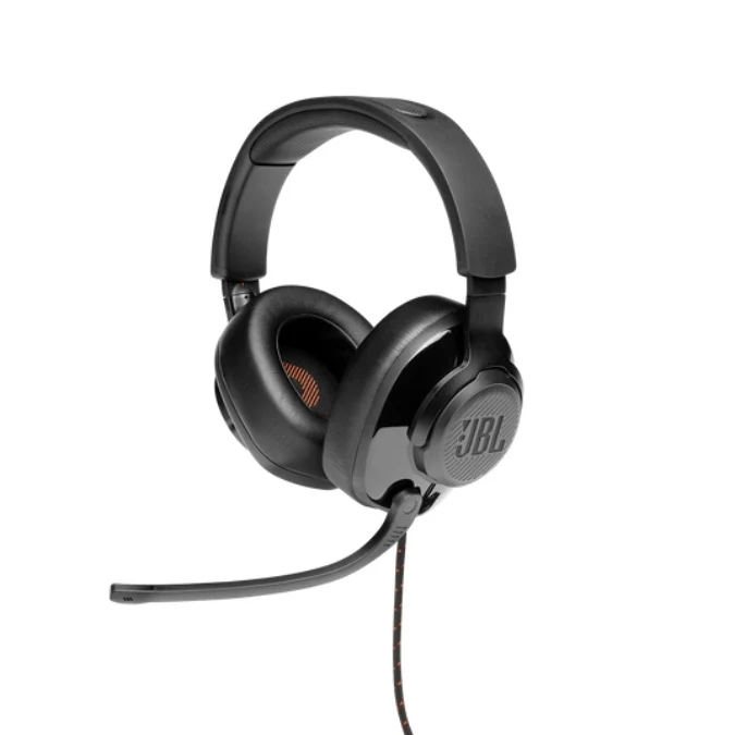 Audífonos Gamer JBL Quantum 200 Jack 3.5mm con Micrófono Negro Compatibles con PlayStation, Xbox y Nintendo