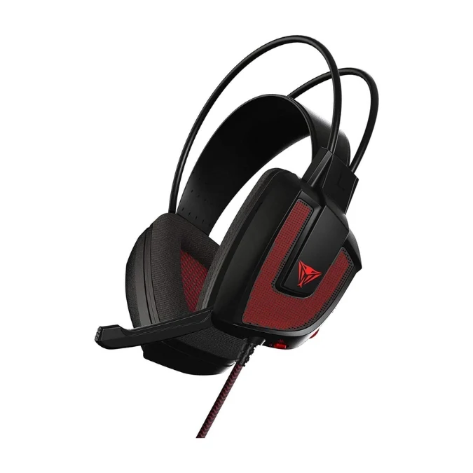 Audífonos Gamer Patriot Viper V380 PV3607UMLK 7.1 Surround USB RGB Negro