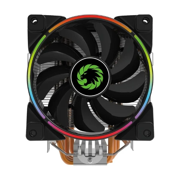 Fan Cooler Gamemax Gamma 500 Rainbow ARGB, 4 Pines, Soporta Intel LGA1200 - AMD AM4