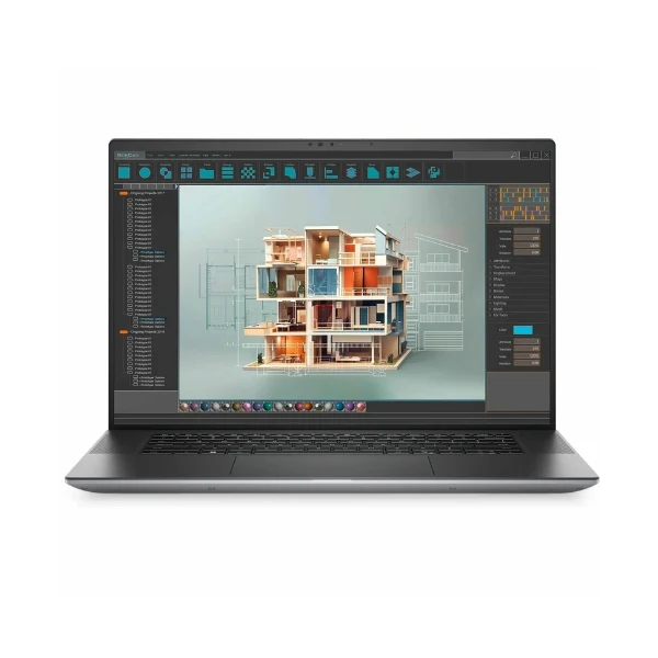 Laptop Dell Precision 5000 Intel Core Ultra 7 32GB RAM 512GB SSD 16" IPS 1920 x 1200 (Full HD Plus) Anodized Titan NVIDIA RTX A1000